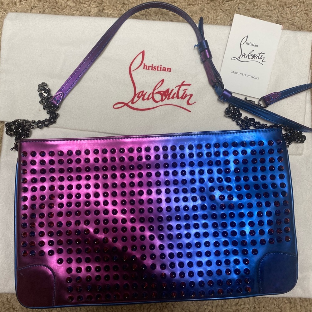 Christian Louboutin Rockstud Ombré Crossbody